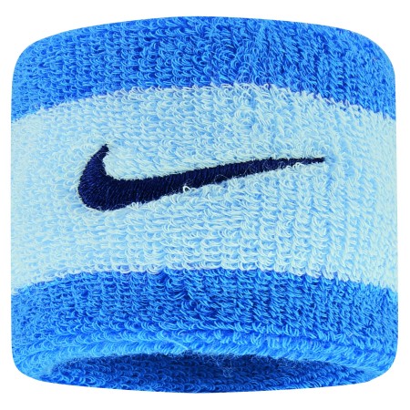 Nike short wristbands light blue