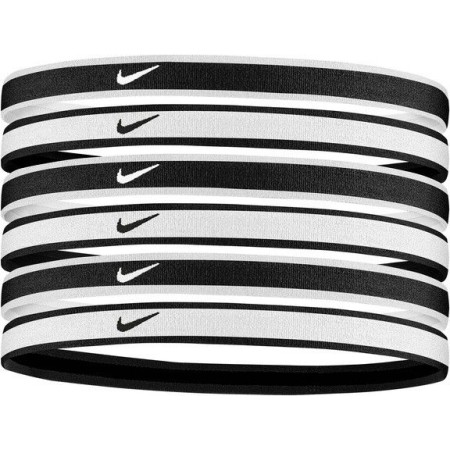 Nike silicone headband white-black