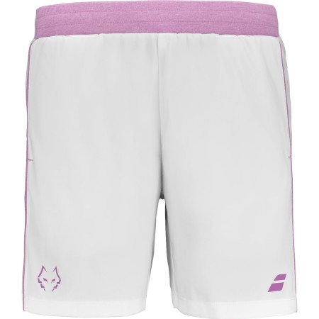 shorts padel Babolat Lebrón men bianco