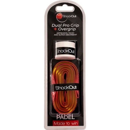 ShockOut dual pro grip rosso-giallo