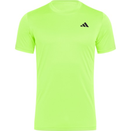T-shirt Adidas Club Tee Tennis giallo fluo