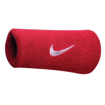 Nike long wristbands red