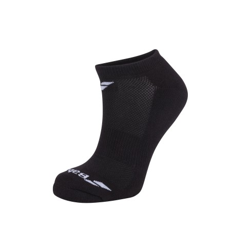 socks Babolat 3 pairs pack invisible black color