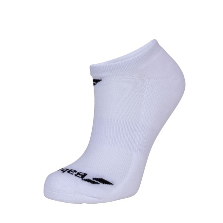 socks Babolat 3 pairs pack invisible white color